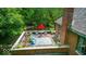 Cozy patio featuring comfortable seating, perfect for enjoying the outdoors at 6125 N Olney St, Indianapolis, IN 46220