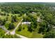 Picturesque aerial view of home near golf course and lush greenery, in a desirable location at 6164 Afton Crest, Indianapolis, IN 46220