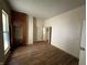 Bedroom with wood floors, built in cabinet, and ample natural light at 807 N Elm St, Muncie, IN 47305