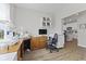 Bright office space with custom desk and plenty of storage solutions at 820 Elise Dr, Westfield, IN 46074