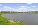Scenic view of a pond with a fountain, surrounded by well-maintained lawns and residential homes in the community at 820 Elise Dr, Westfield, IN 46074