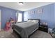 Bright bedroom with decor and a dollhouse at 8720 N Deer Crossing Blvd, McCordsville, IN 46055