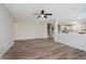 Open-concept room with stairs, access to kitchen and plenty of space at 10420 Day Star Dr, Indianapolis, IN 46234