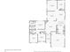 Detailed floor plan showing layout of bedrooms, bathrooms, kitchen and living areas at 10444 Indian Lake N Blvd, Indianapolis, IN 46236