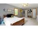 Bedroom with decorations at 10808 Greenbriar Dr, Fishers, IN 46037