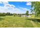 Lush backyard with pond view at 12635 Tuscany Blvd, Carmel, IN 46032