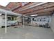 Unfinished basement space with exposed ceiling, utilities, and storage is perfect for customization at 138 Plaza Chica St, Greenwood, IN 46143