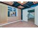Basement area with custom built-in storage and shelving showcases a unique design and functionality at 138 Plaza Chica St, Greenwood, IN 46143