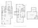 Layout of all floors of the property, including basement, first and second floor at 1623 Hoyt Ave, Indianapolis, IN 46203