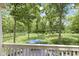 Beautiful backyard view shows large lawn and patio at 17320 Joliet Rd, Westfield, IN 46074