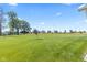 Expansive backyard featuring a well-maintained lawn, mature trees, and landscaping at 19387 Astoria Ave, Sheridan, IN 46069