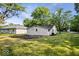 Spacious backyard with a deck and additional detached building perfect for storage or workshop at 1993 Mulberry St, Noblesville, IN 46060