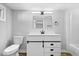 Modern bathroom with sleek vanity, updated fixtures, and clean design at 1993 Mulberry St, Noblesville, IN 46060
