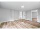 Open floor plan with new flooring, fresh paint, and good lighting at 1993 Mulberry St, Noblesville, IN 46060