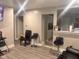 Spacious living area features new laminate floors and access to kitchen at 2954 N Drexel Ave, Indianapolis, IN 46218