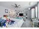 Bright bedroom with a comfortable bed, cozy chair, and organized play area that fosters creativity and learning at 3839 Albert Ln, Bargersville, IN 46106