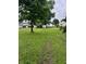 Large grassy backyard with a mature tree, offering ample space at 4715 Normal Ave, Indianapolis, IN 46226