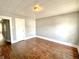 Bedroom with hardwood floors and lots of natural light at 613 N Tacoma Ave, Indianapolis, IN 46201