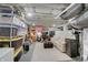 Finished basement area featuring living space, storage, and utilities at 712 Orange St, Indianapolis, IN 46203