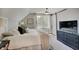 Bright bedroom featuring a comfortable bed, neutral walls, and plenty of natural light at 712 Orange St, Indianapolis, IN 46203