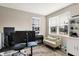 Bright home office featuring natural light, a desk, and a comfortable seat at 851 Sonoma Ln, Greenfield, IN 46140