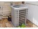 Close up of a modern home air conditioning unit at 91 N Raceway Rd, Indianapolis, IN 46234