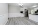 Bright kitchen seamlessly connects to the dining area, perfect for modern living and entertaining at 91 N Raceway Rd, Indianapolis, IN 46234