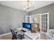 Comfortable home office featuring an open doorway and tranquil natural light at 9671 Ridgecrest Ln, McCordsville, IN 46055