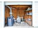 The pool house contains equipment and accessories for maintaining a pristine swimming experience at 1000 Leisure Ln, Greenwood, IN 46142