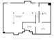 Basement floorplan with a large recreational room, storage area and utility room at 11354 Royal Pl, Carmel, IN 46032