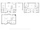 Home floorplan with primary bedroom, kitchen, dining room, living room, and garage at 11354 Royal Pl, Carmel, IN 46032