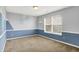 Charming bedroom with two-tone walls and carpeted floor at 12322 Cool Winds W Way, Fishers, IN 46037