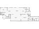 Detailed floor plan showcasing the layout, including a courtyard and primary bedroom at 14234 Community Dr, Carmel, IN 46033