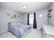 Comfortable bedroom with natural light, soft colors, and ample storage space for a peaceful retreat at 15178 Silver Charm Dr, Noblesville, IN 46060