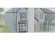 View of an exterior home through a window with black shutters at 18955 Seaforth Way, Westfield, IN 46074