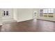 Open concept living room with hardwood floors and great views at 2021 Frost Line Ln, Greenfield, IN 93927