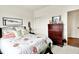 Inviting bedroom featuring a comfortable bed, dresser, and ample natural light at 2612 Ruffian Dr, Westfield, IN 46074