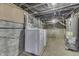 This basement has a washer and dryer and water heater at 2860 Winthrop Ave, Indianapolis, IN 46205