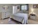 Bright bedroom with two windows and comfortable decor at 343 E Waterbury Rd, Indianapolis, IN 46227
