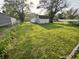 Backyard featuring a shed and garage at 3845 N Irvington Ave, Indianapolis, IN 46226