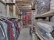 Large storage area with shelves is perfect for storing off-season clothing and other household items at 4084 Mountbatton Dr, Greenwood, IN 46143