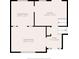 Main level floor plan featuring kitchen, dining room, living room and foyer layout at 4155 Rolling Trails Rd, Greenwood, IN 46142
