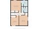 Upstairs floor plan featuring primary bedroom, 2 bathrooms and 2 additional bedrooms layout at 4155 Rolling Trails Rd, Greenwood, IN 46142