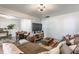 Comfortable living room featuring modern furnishings, large windows, and an open layout for easy living at 48 Wilson Dr, Carmel, IN 46032