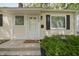 Inviting front entrance with neat landscaping and visible house number at 5636 Crittenden Ave, Indianapolis, IN 46220