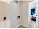 Laundry room with access to bedroom at 5923 W 29Th Pl, Indianapolis, IN 46224