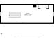 Upper level floor plan, including measurements and layout of the room with staircase access at 6235 N Temple Ave, Indianapolis, IN 46220