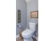 Neat bathroom with classic fixtures, soft gray walls, and tasteful decor at 6480 E Coal Bluff Ct, Camby, IN 46113