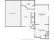 Second floorplan featuring a primary bedroom and bathroom, a loft, and a spacious closet at 6975 Milhouse Rd, Indianapolis, IN 46221