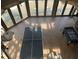 Overhead view of sunroom with ping pong and foosball tables at 8069 Middle Bay Ln, Indianapolis, IN 46236